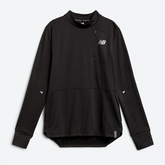 NEW BALANCE Impact Run Grid Back Crew - Picture 1 of 3